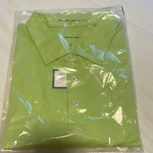 B Draddy NWT Solid Liam Polo in Lime Size Large